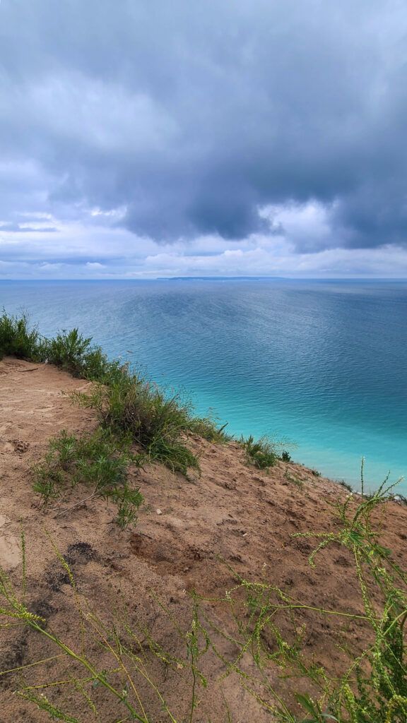 Lake Michigan from a dune