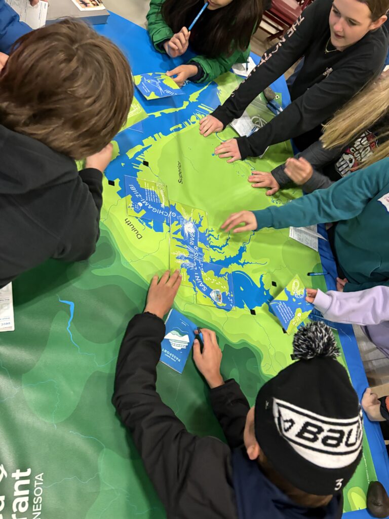 Students explore the St. Louis River in this interactive map from Minnesota Sea Grant
